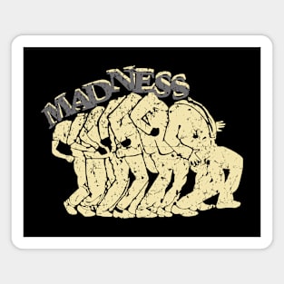 Vintage Madness - Distressed Cream Magnet